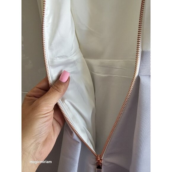 BNWT Ted Baker London Gilith Chelsea Bow Shoulder Dress - Picture 15 of 15